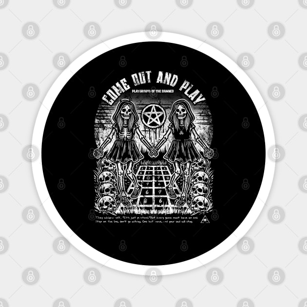 COME OUT AND PLAY Magnet by artslaves